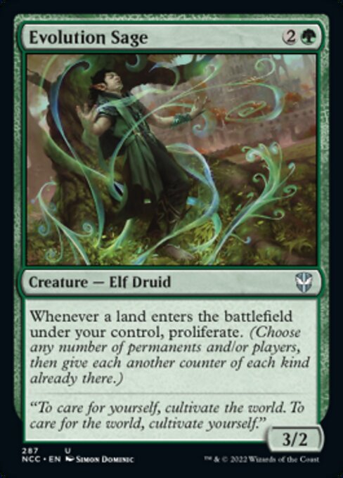 Evolution Sage #287 -  New Capenna Commander