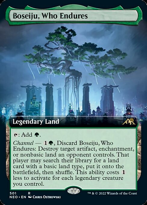 EXTENDEDBoseiju, Who Endures 501 -  Kamigawa Neon Dynasty