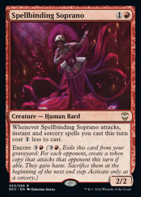 Spellbinding Soprano 53/93 -  New Capenna Commander