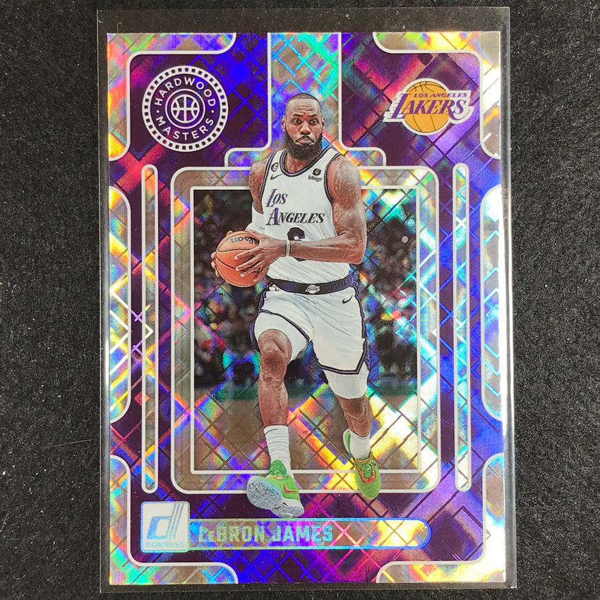 2023-24 Donruss Lebron James Hardwood Masters Diamond No 8