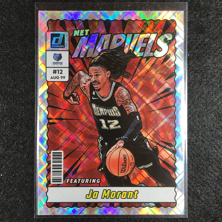 2023-24 Donruss Ja Morant Net Marvels Diamond No 12