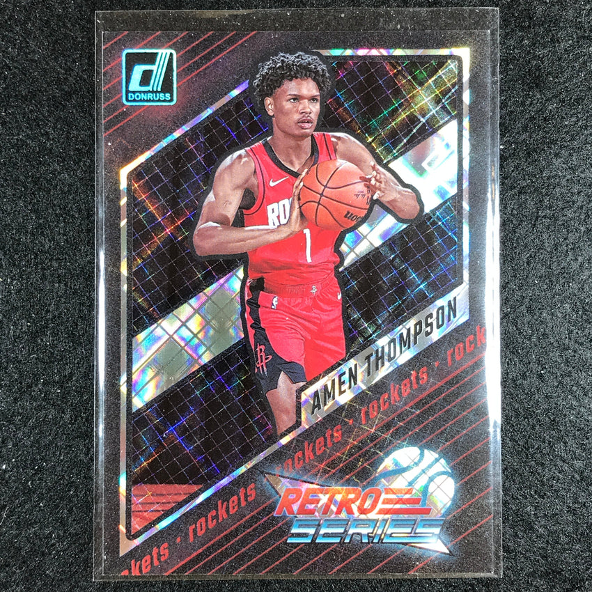 2023-24 Donruss Amen Thompson Retro Series Rookie Diamond No 4