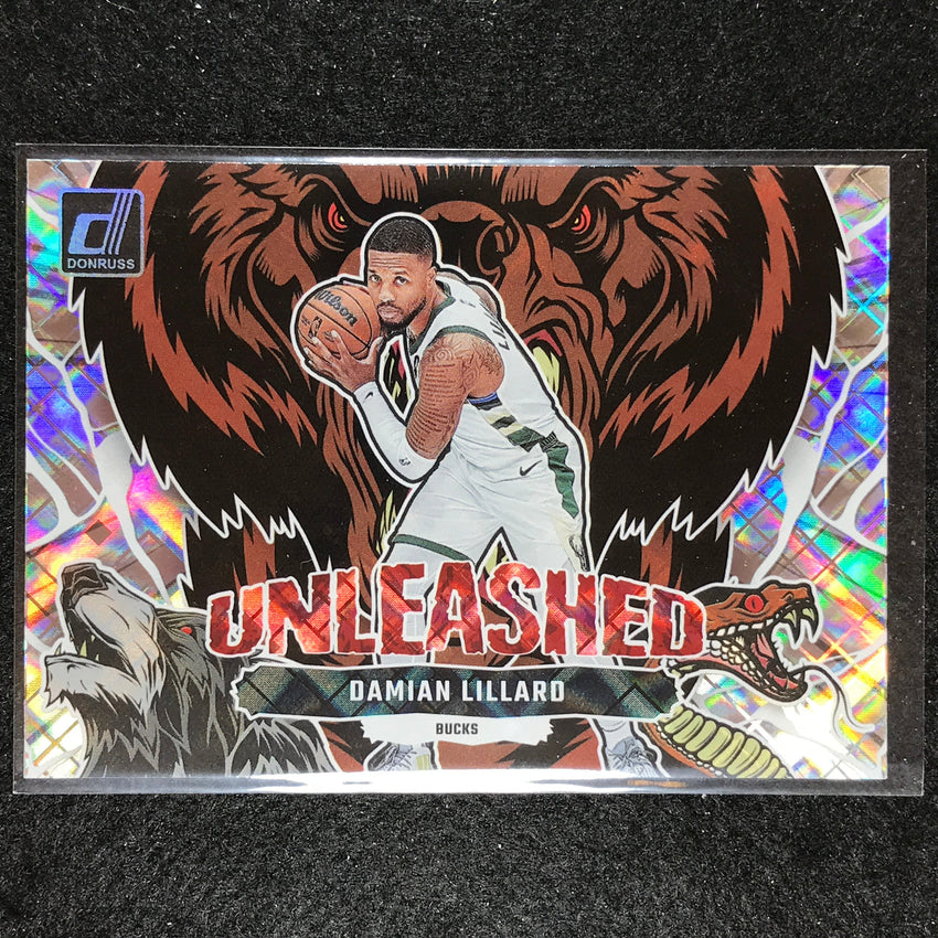 2023-24 Donruss Damian Lillard Unleashed Diamond No 9