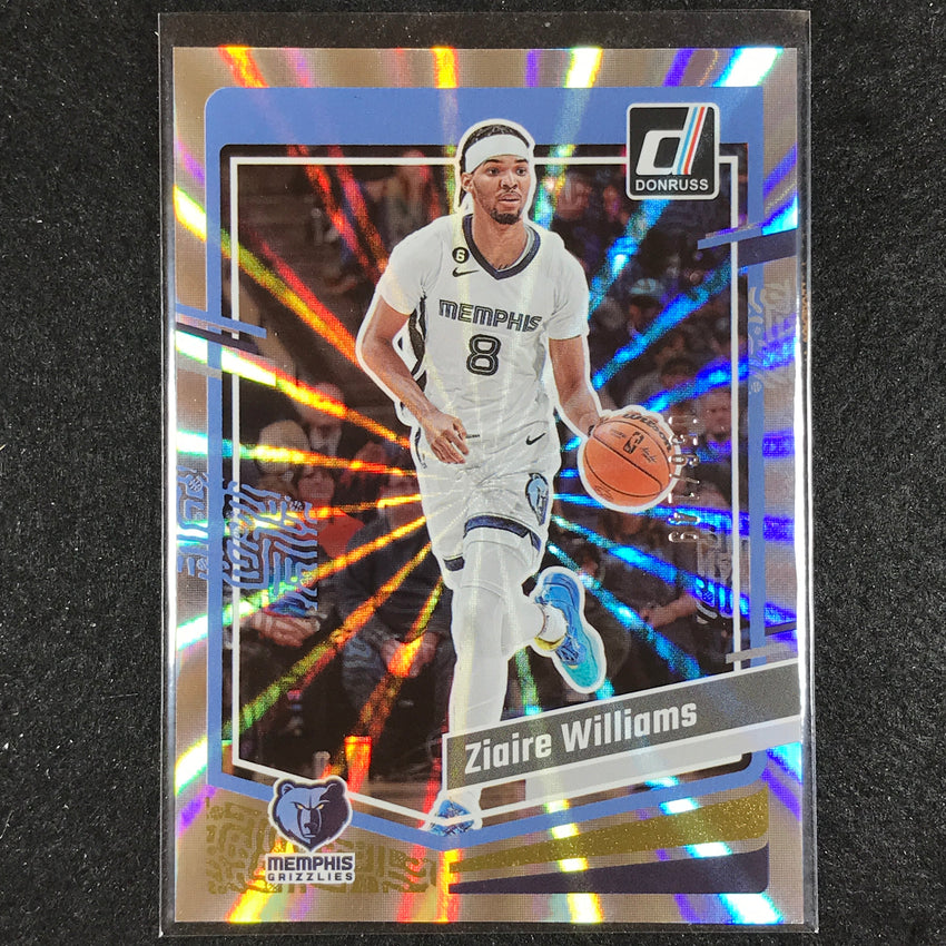 2023-24 Donruss Ziaire Williams Base Laser Holo 56/149