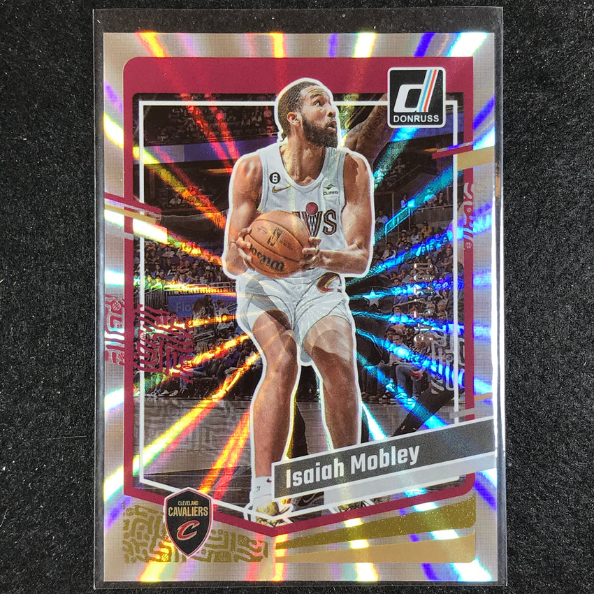 2023-24 Donruss Isiah Mobley Base Laser Holo 81/149