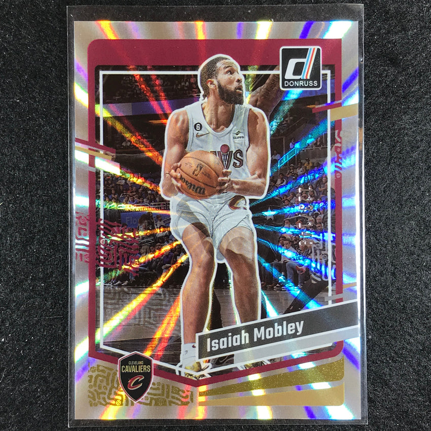 2023-24 Donruss Isiah Mobley Base Laser Holo 123/149
