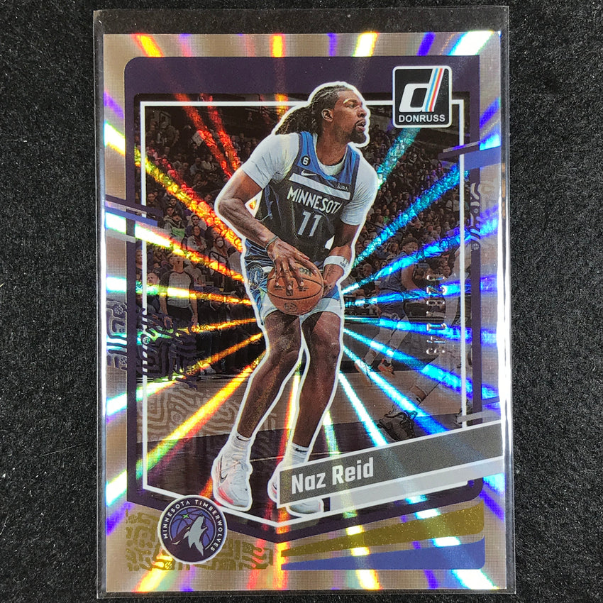 2023-24 Donruss Naz Reid Base Laser Holo 28/149