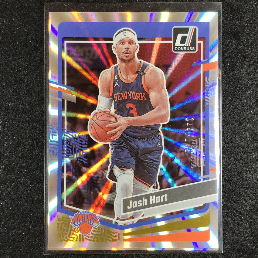 2023-24 Donruss JOSH HART Base Laser Holo 144/149