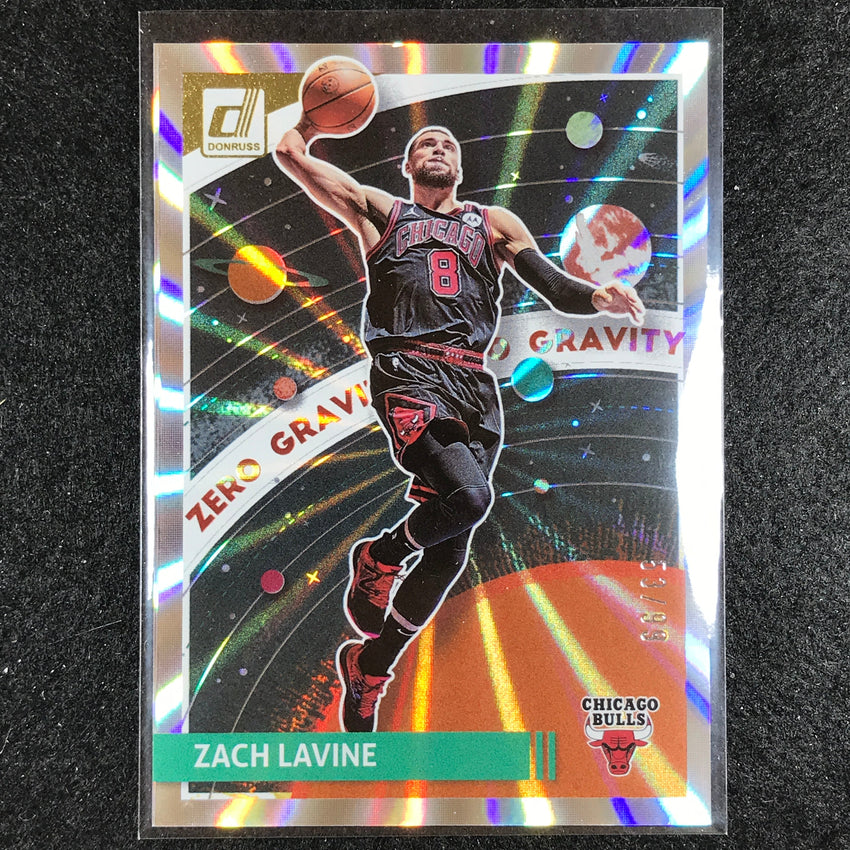 2023-24 Donruss Zach Lavine Zero Gravity Laser Holo 53/99