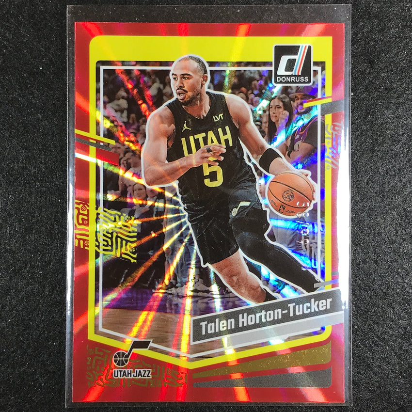 2023-24 Donruss Talen Horton-tucker Base Red Laser Holo 58/99