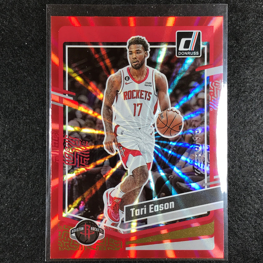 2023-24 Donruss Tari Eason Base Red Laser Holo 96/99