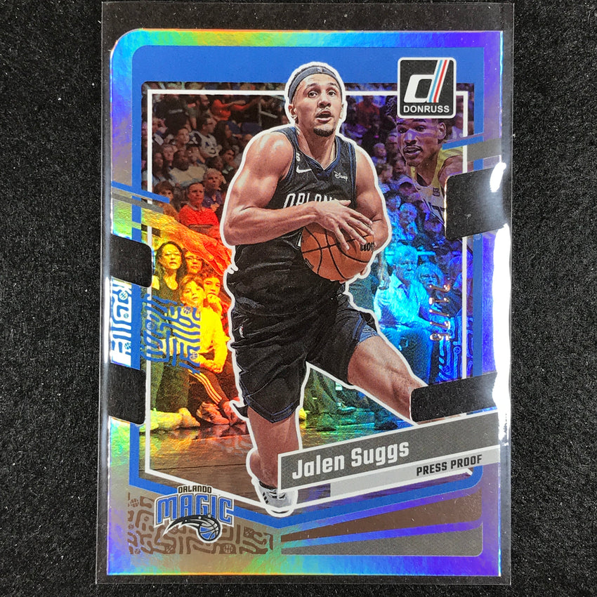 2023-24 Donruss Jalen Suggs Base Silver Die-cut Press Proof 71/75