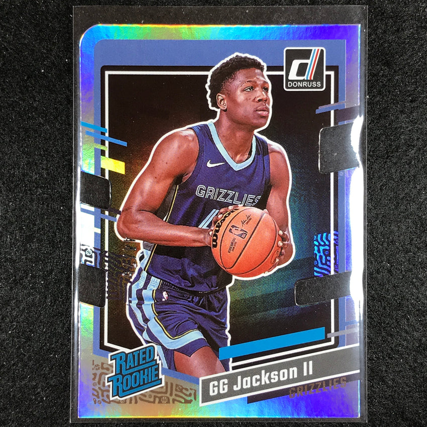 2023-24 Donruss Gg Jackson Ii Rated Rookie Silver Die-cut Press Proof 44/75