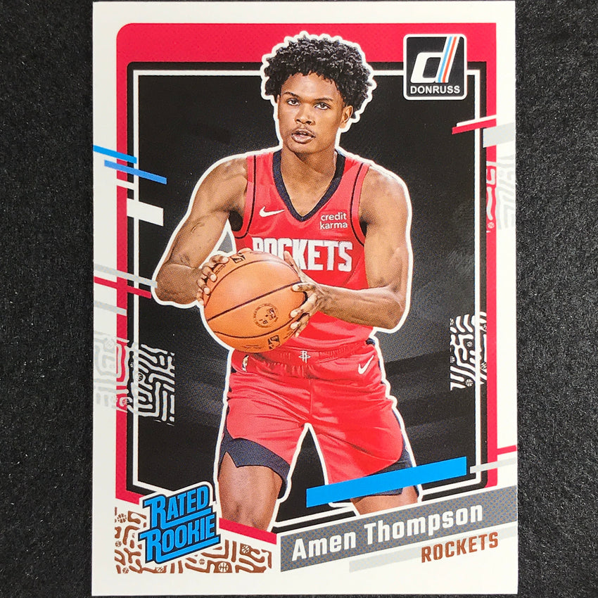 2023-24 Donruss AMEN THOMPSON Rated Rookie Base #206