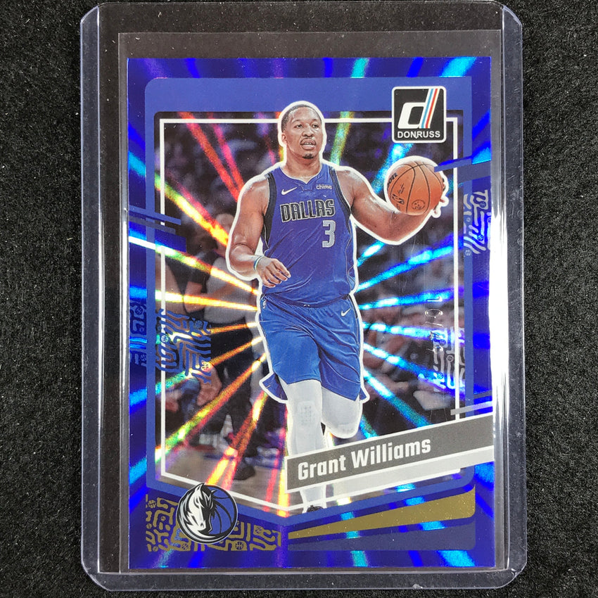 2023-24 Donruss Grant Williams Base Blue Laser Holo 10/49
