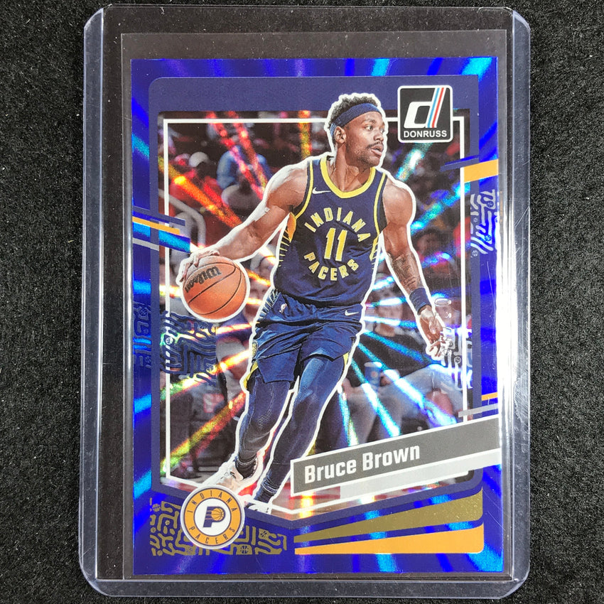 2023-24 Donruss Bruce Brown Base Blue Laser Holo 2/49