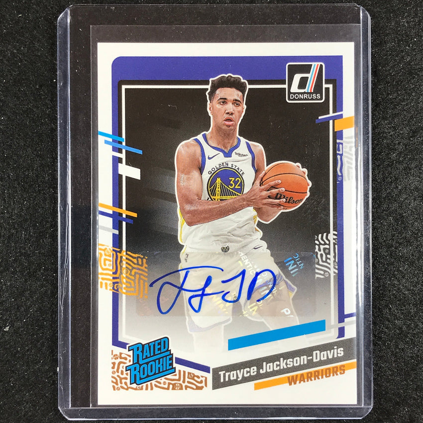 2023-24 Donruss Trayce Jackson-davis Rated Rookie Signatures Auto Base No 267