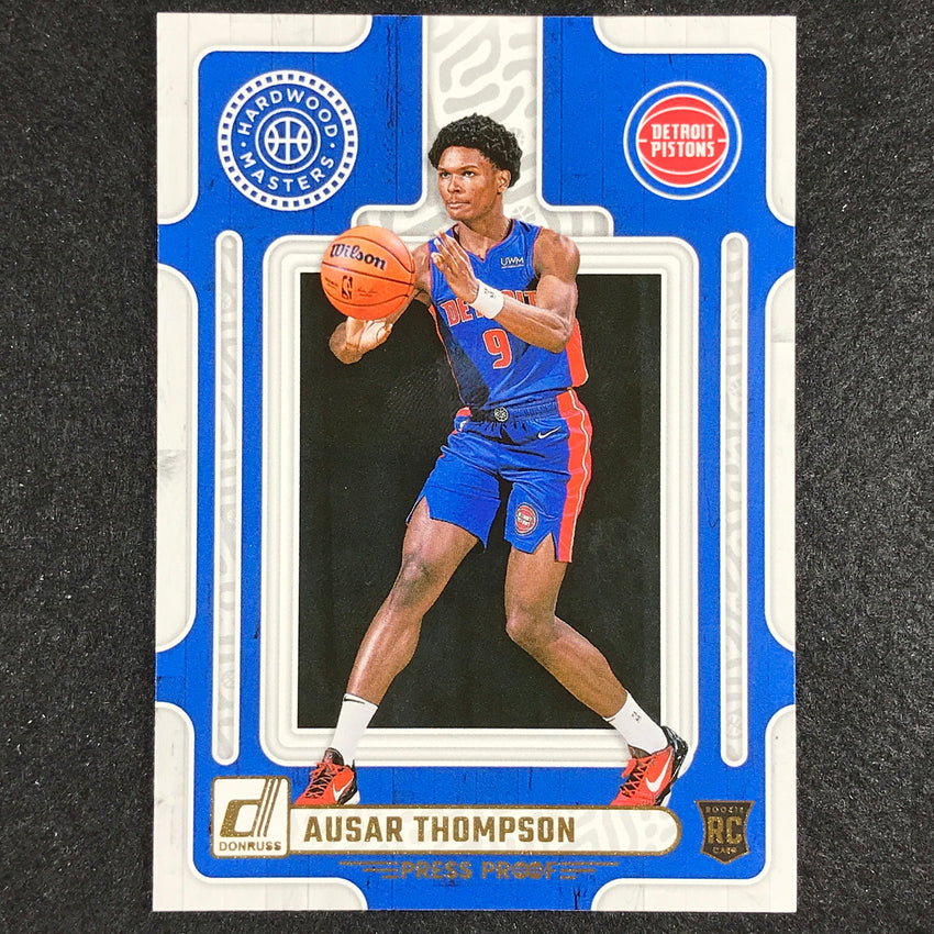 2023-24 Donruss AUSAR THOMPSON Hardwood Masters Rookie Press Proof #2