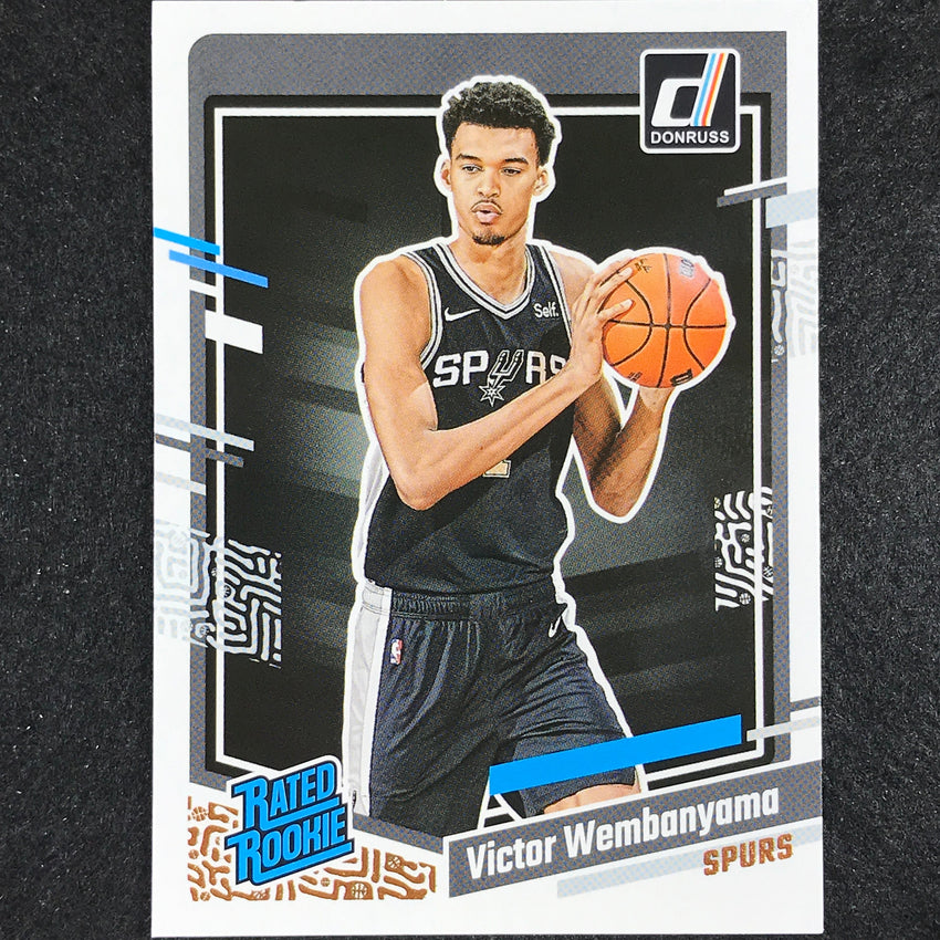 2023-24 Donruss Victor Wembanyama Rated Rookie Base No 220