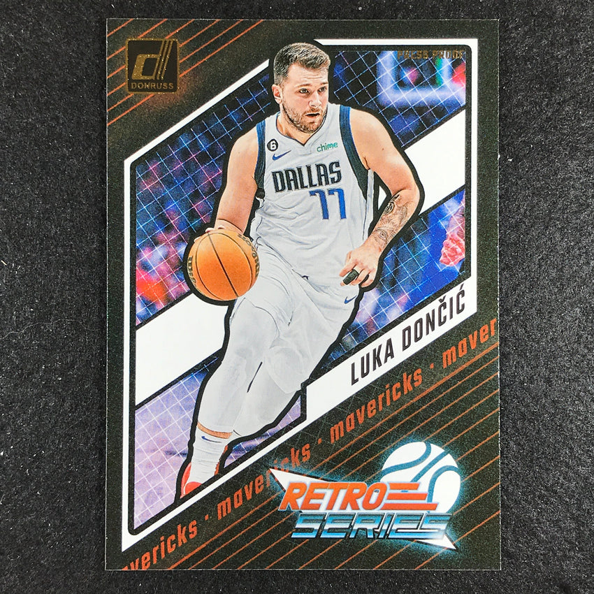 2023-24 Donruss Luka Doncic Retro Series Press Proof No 15