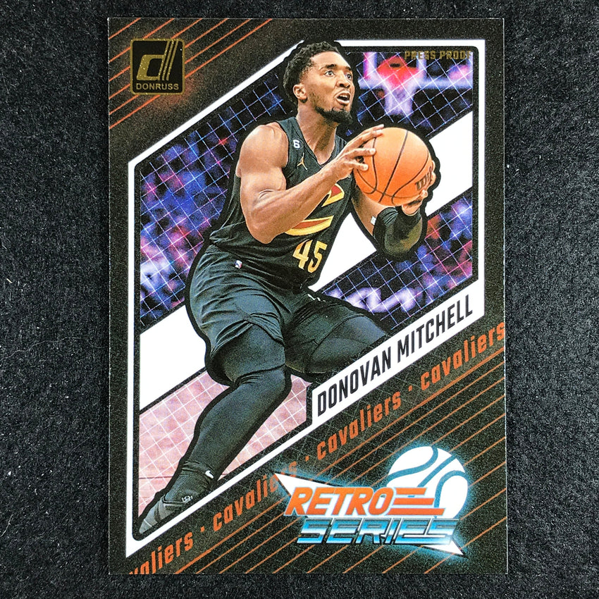 2023-24 Donruss DONOVAN MITCHELL Retro Series Press Proof #20