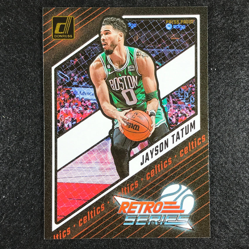 2023-24 Donruss JAYSON TATUM Retro Series Press Proof #21