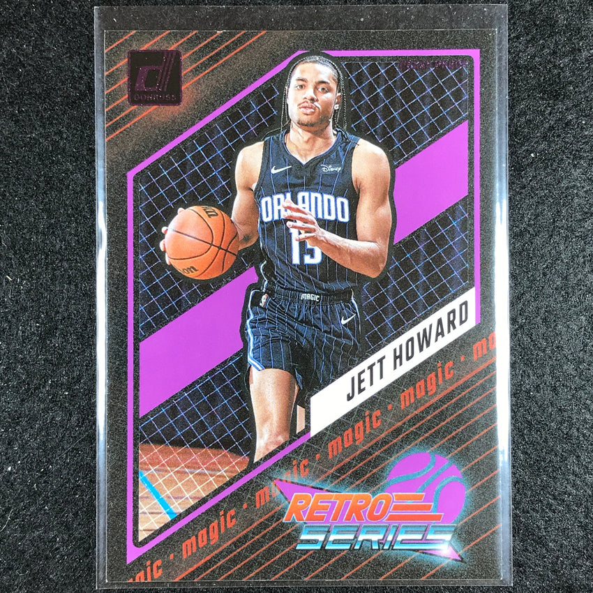 2023-24 Donruss JETT HOWARD Retro Series Rookie Purple Press Proof #11