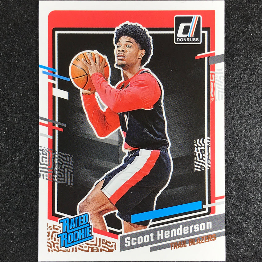 2023-24 Donruss Scoot Henderson Rated Rookie Base No 250