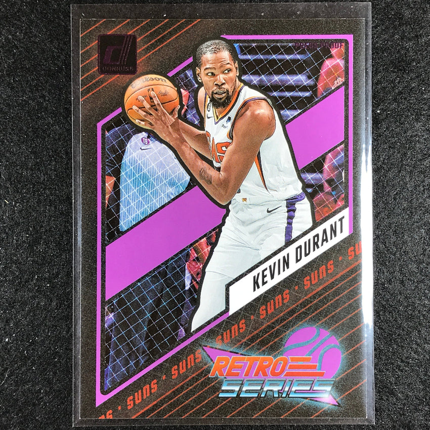 2023-24 Donruss KEVIN DURANT Retro Series Purple Press Proof #25