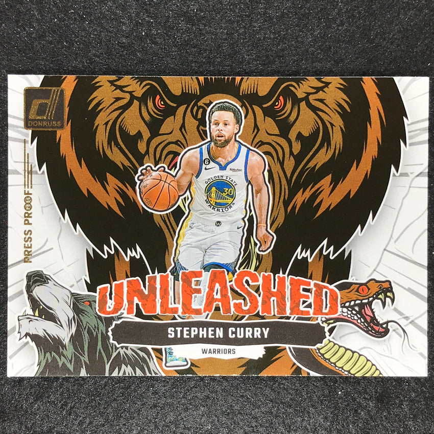 2023-24 Donruss Stephen Curry Unleashed Press Proof No 7