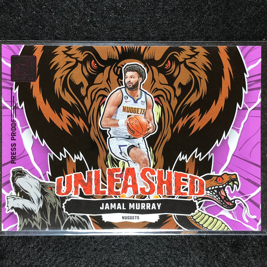 2023-24 Donruss JAMAL MURRAY Unleashed Purple Press Proof #11