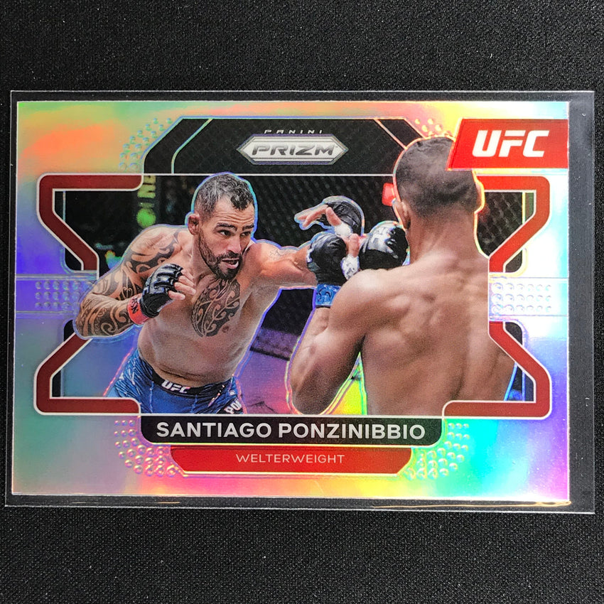 2022 Prizm SANTIAGO PONZINIBBIO Horizontal Silver #50