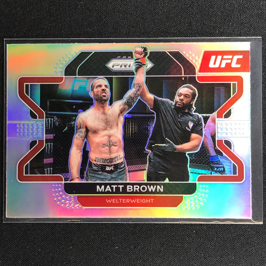 2022 Prizm MATT BROWN Horizontal Silver #76