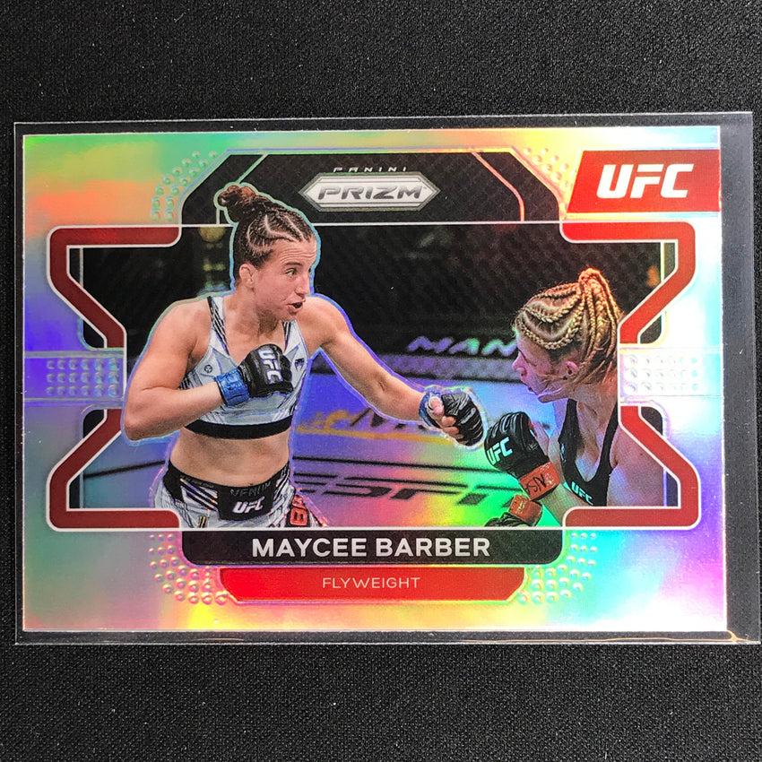 2022 Prizm MAYCEE BARBER Horizontal Silver #96