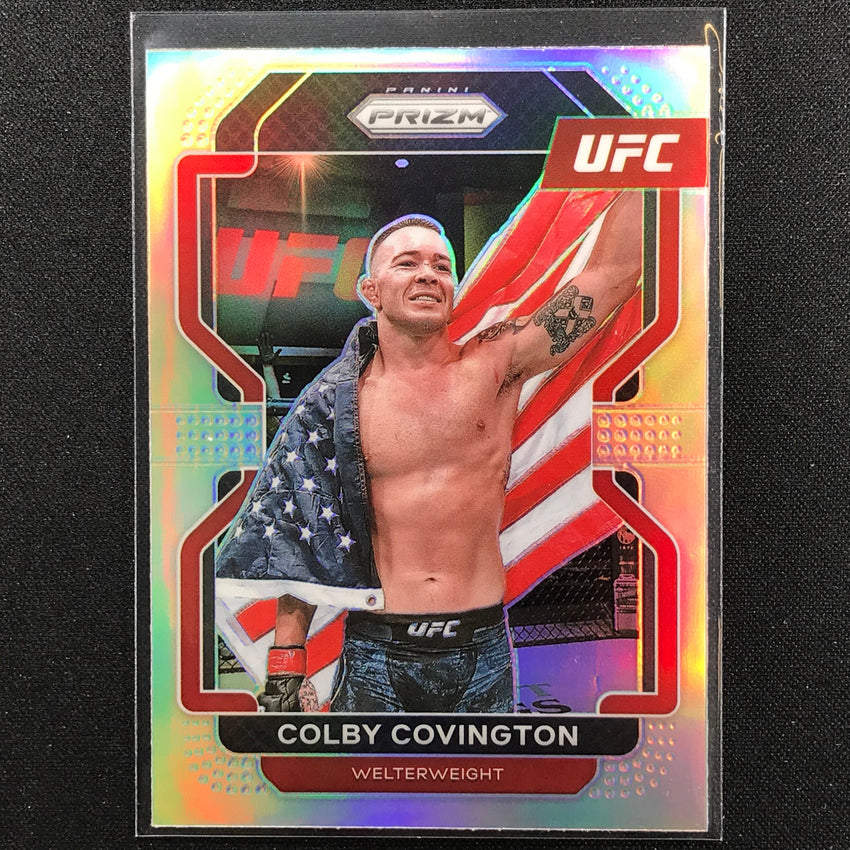 2022 Prizm COLBY COVINGTON Vertical Silver #121