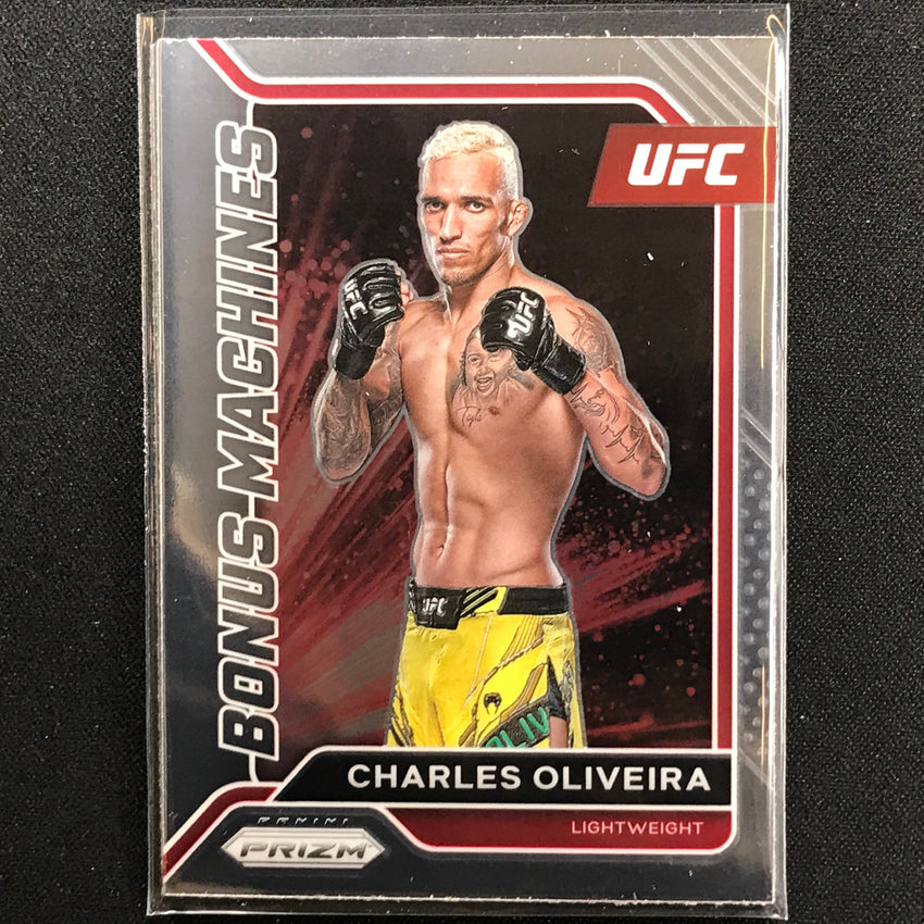 2022 Prizm CHARLES OLIVEIRA Bonus Machines Base #15