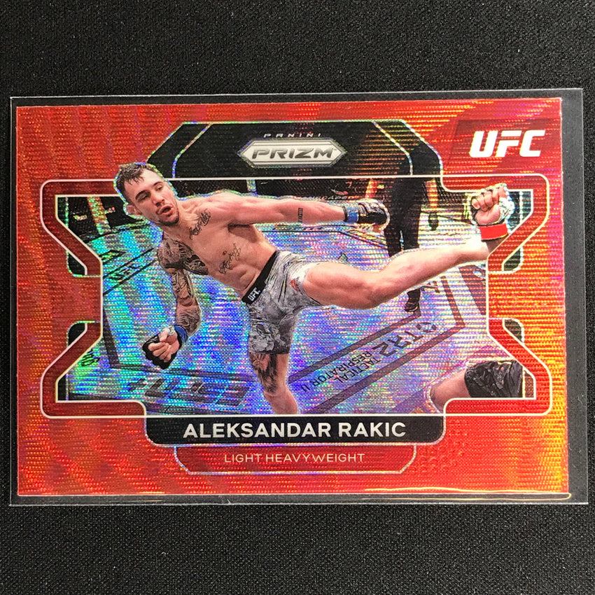 2022 Prizm ALEKSANDAR RAKIC Horizontal Ruby Wave #15