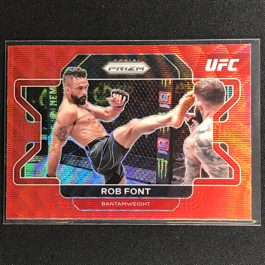 2022 Prizm ROB FONT Horizontal Ruby Wave #20