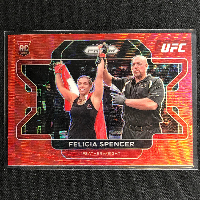 2022 Prizm FELICIA SPENCER Horizontal Rookie Ruby Wave #41