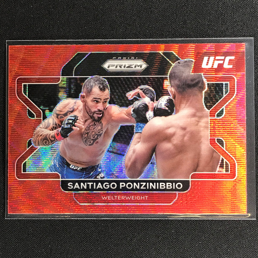 2022 Prizm SANTIAGO PONZINIBBIO Horizontal Ruby Wave #50