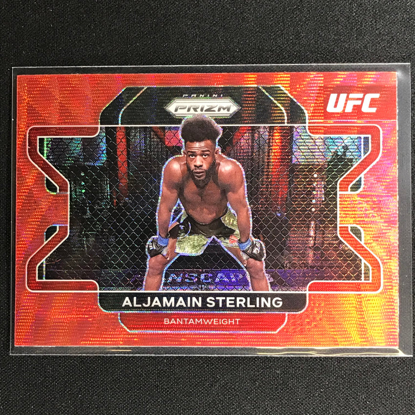 2022 Prizm ALJAMAIN STERLING Horizontal Ruby Wave #55