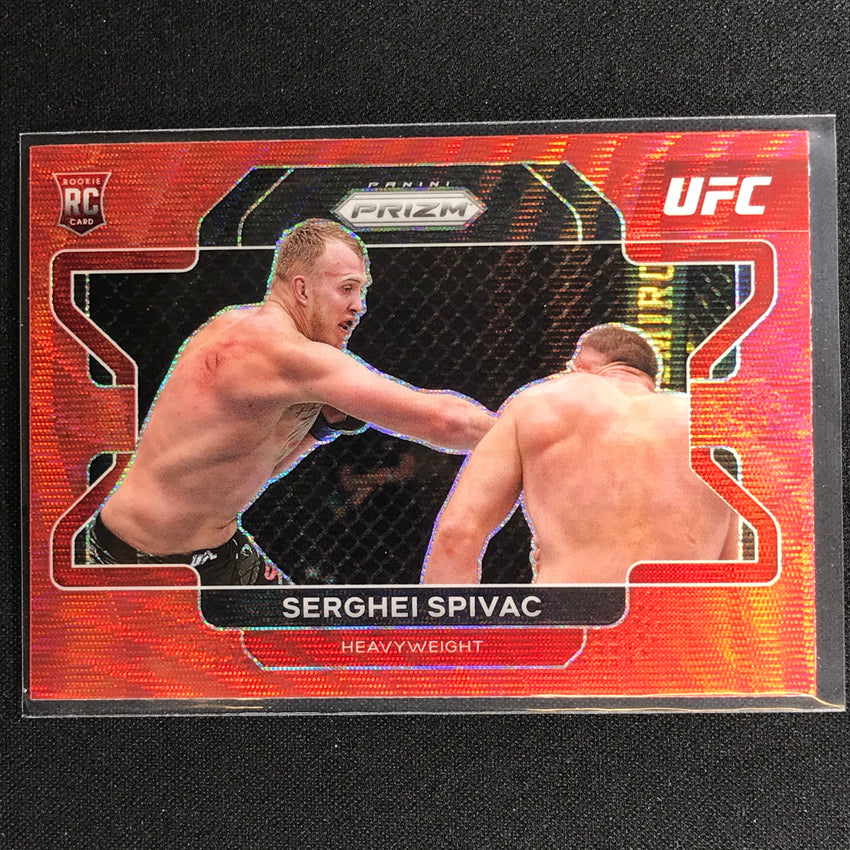 2022 Prizm SERGHEI SPIVAC Horizontal Rookie Ruby Wave #70