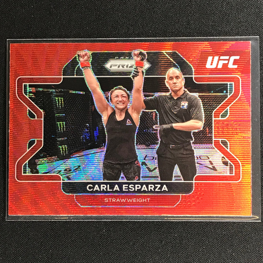 2022 Prizm CARLA ESPARZA Horizontal Ruby Wave #77