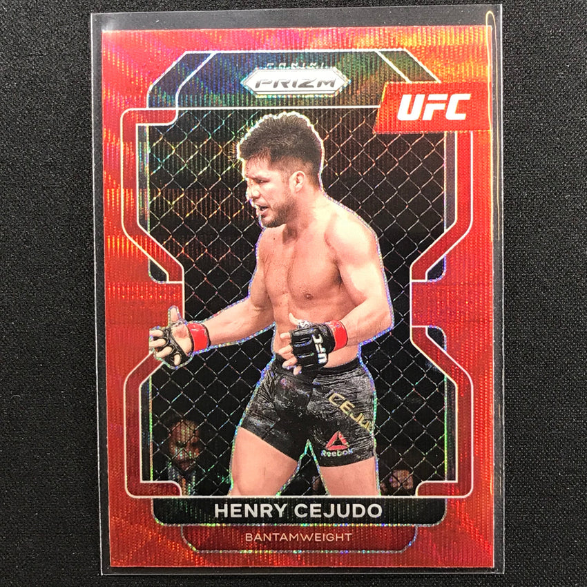 2022 Prizm HENRY CEJUDO Vertical Ruby Wave #105