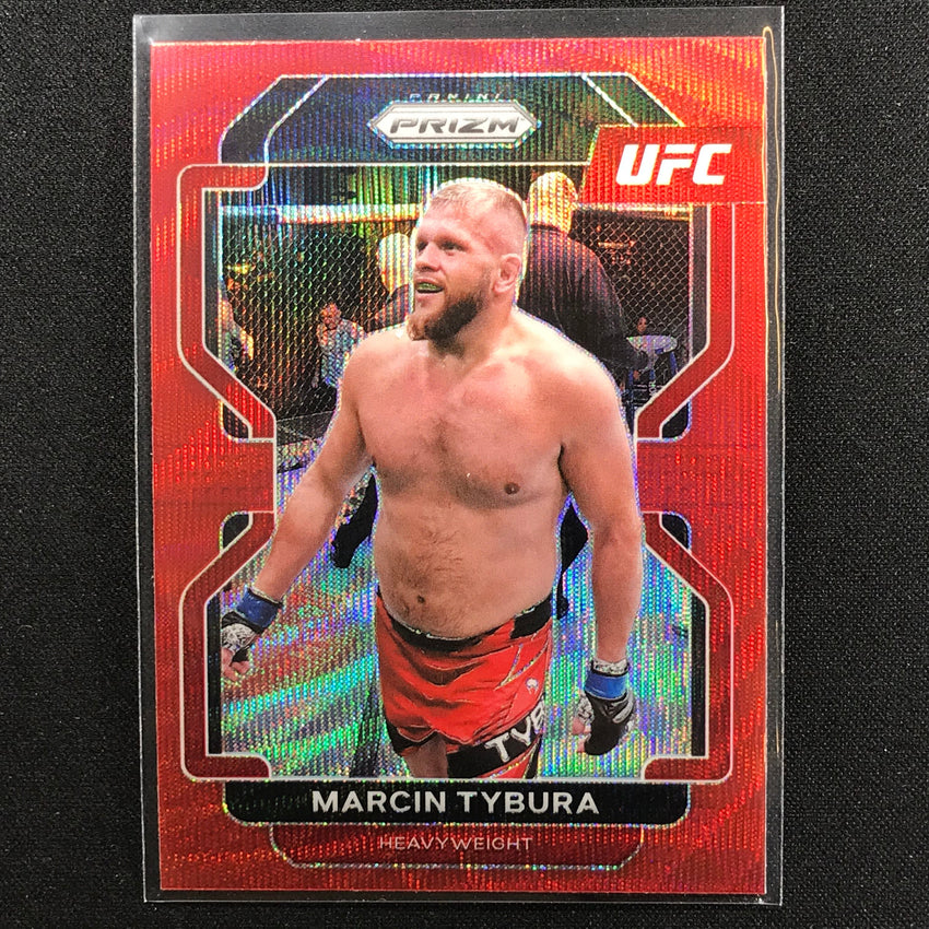 2022 Prizm MARCIN TYBURA Vertical Ruby Wave #140