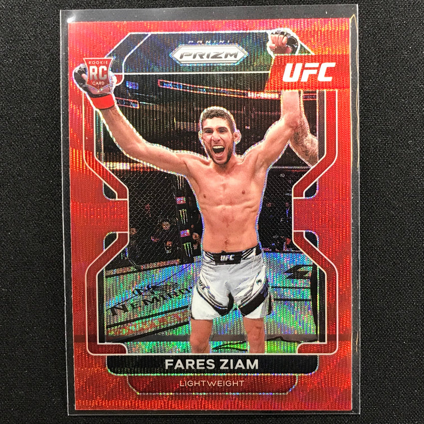 2022 Prizm FARES ZIAM Vertical Rookie Ruby Wave #143