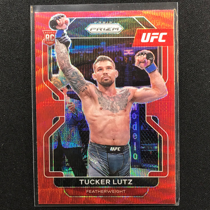 2022 Prizm TUCKER LUTZ Vertical Rookie Ruby Wave #144