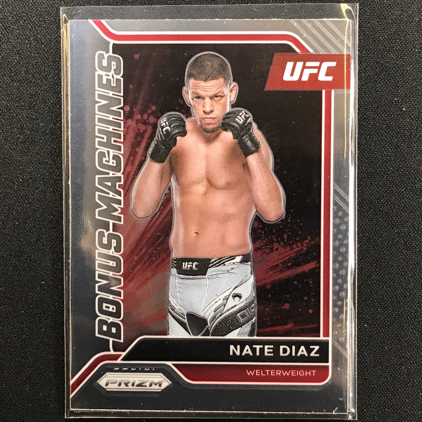2022 Prizm NATE DIAZ Bonus Machines Base #25