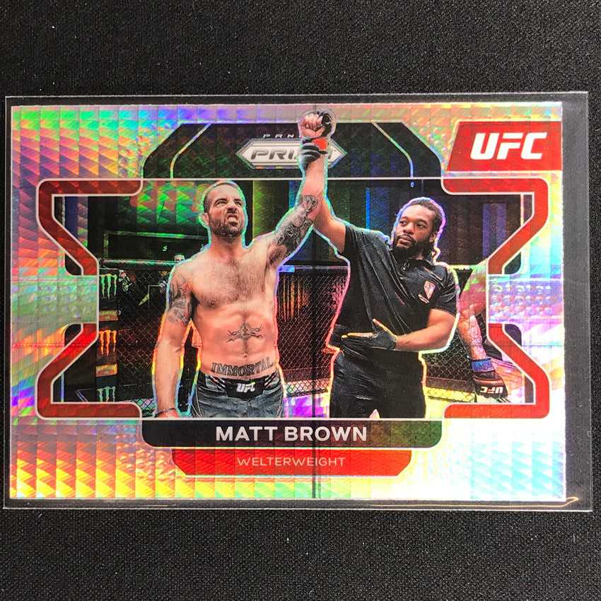 2022 Prizm MATT BROWN Horizontal Hyper #76