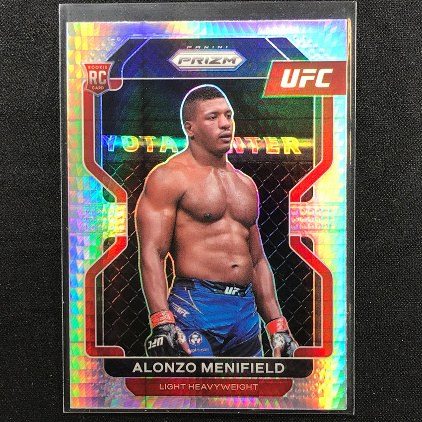 2022 Prizm ALONZO MENIFIELD Vertical Rookie Hyper #157